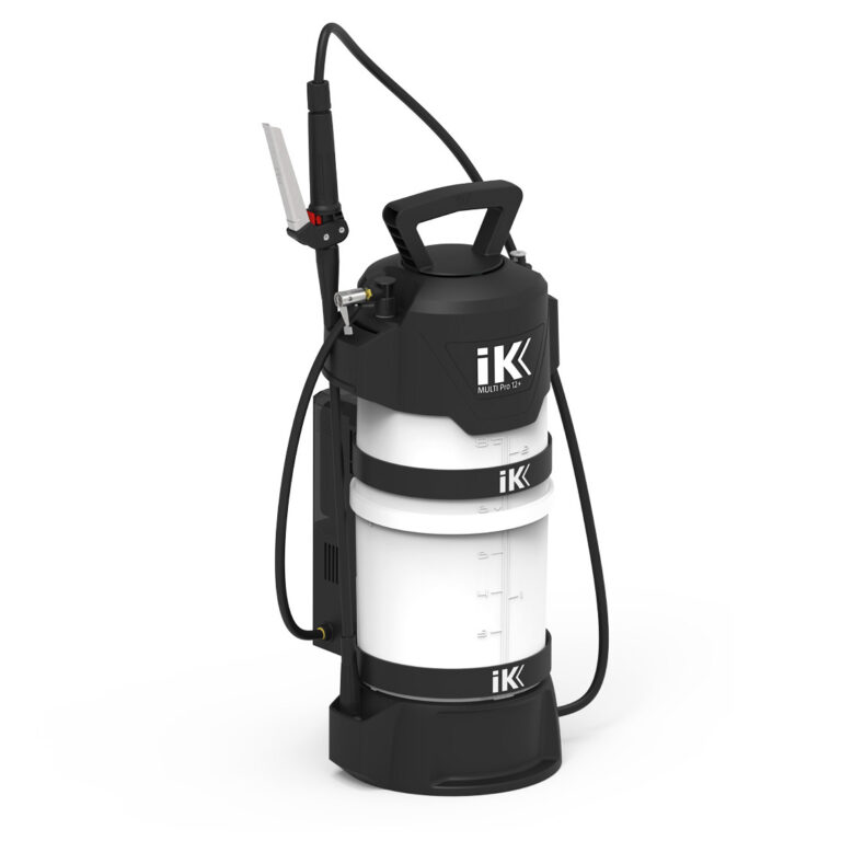 iK Multi-Pro 12 cordless lithium-powered air compressor sprayer for detailing and cleaning tasks